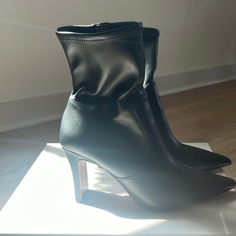 Black Heeled Boots